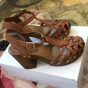 Top Shop leather & stud